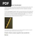 Build a Simple Homemade Particle Accelerator | PDF | Printed Circuit ...