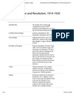 Chapter 26-War and Revolution, 1914-1920: 48 Terms