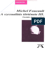 Michel Foucault: A szexualitás története 3. - Törődés önmagunkkal
