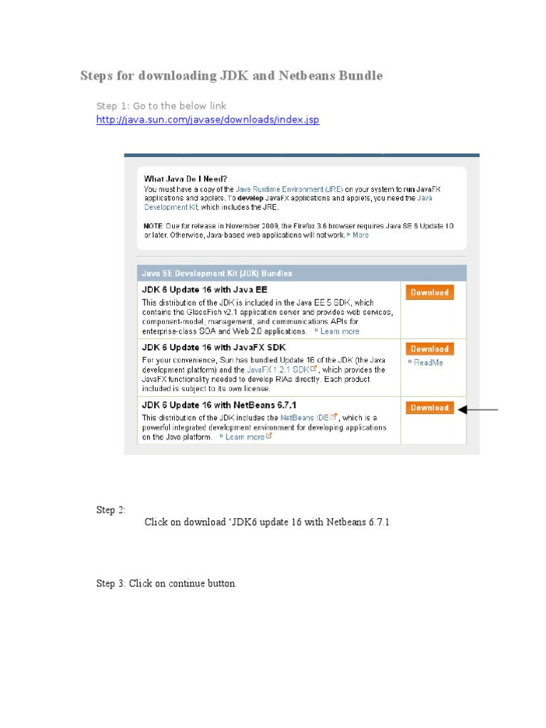 Netbeans Jdk Bundle _ Download and Install Java JDK and NetBeans IDE – BOVS