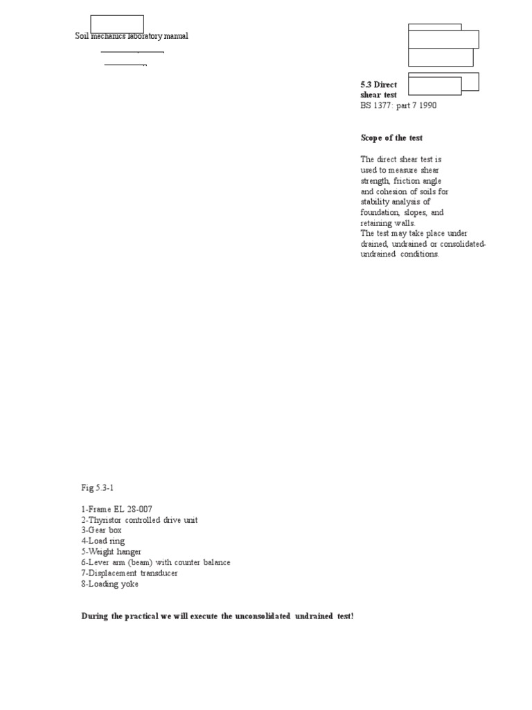 Lab Manual Soil PDF Soil Mechanics Soil