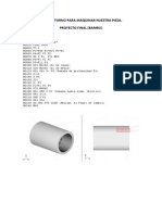 Uso Del Torno Para Maquinar Nuestra Pieza