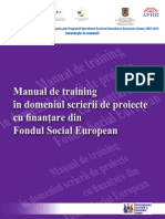 Manual Proiecte FSE