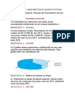 Avaliação 1 Web Métodos Quantitativos