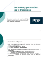 Derechos Reales-Derechos Reales y Personales.doctrinas y Diferencias-rojina