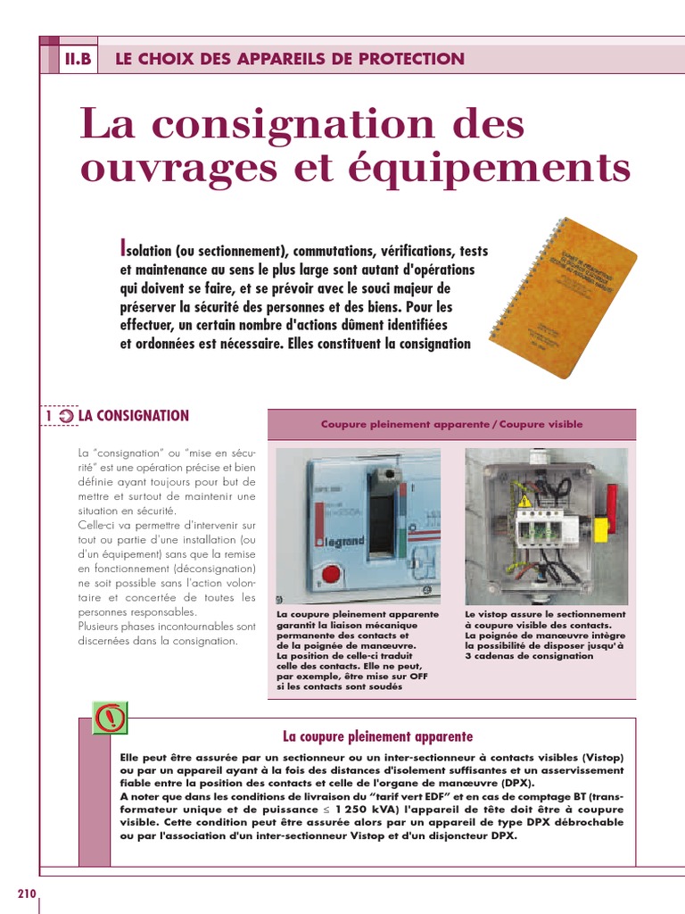 Procédure de Consignation Électrique | PDF