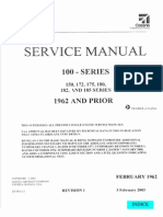 Service Manual - Cessna - 100 Series 1962 and Prior