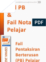 Fail Pentaksiran Berterusan Pelajar