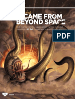 It Came From Beyond Space: Workshops
