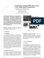 Human and Object Detection in Smoked-Filled Space Using Millimeter-Wave Radar Based Measurement