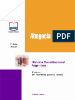 1o Ano - Historia Constitucional Argentina - UCASAL