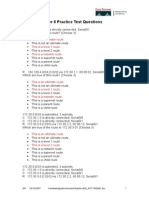 CCNA2 Chap8 Practice Test Questions