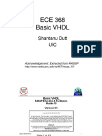 ECE 368 VHDL Data Types Plus Basic