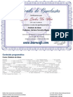 Certificado Estatuto Do Idoso Learncafe 15horas