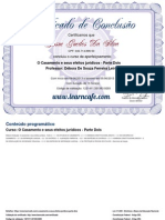 Certificado Casamento Learncafe 10horas