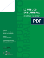 Libro Lo Publico en El Umbral