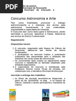 Concurso Astronomia e Arte