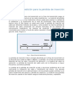 Metodos de Medicion Para La Perdida de Insercion