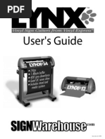 Download Lynx Manual 24 vinyl cutter  by pappu khan SN213029431 doc pdf