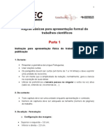 Regras de Normalização de Trabalhos (ABNT)