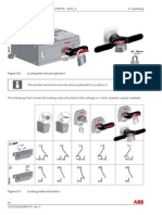 Locking The Manual Operation: Installation and Operating Instructions, OTM160... 2500 - C 6. Operating