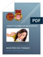 Muestreo Del Trabajo