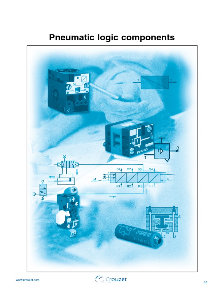 Pneumatic Logic Components Guide | PDF