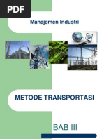 Metode Transportasi Ppt