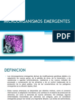 Microorganismos Emergentes