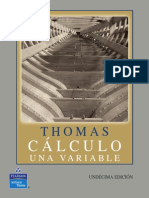 Calculo Una Variable 11vo Edicic3b3n George B Thomas