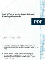 Tema 5. Screening Del Desarrollo Imprimir