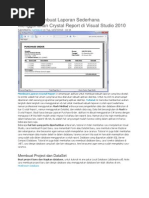 Download Tutorial Crystal Report by Bayu Modric SN213047954 doc pdf