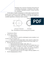 Accuracy in Manufacturing Is How Correction of Geometry Between The Real