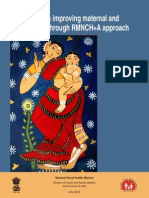 Handbook On Improving MCH Through RMNCH+A Approach