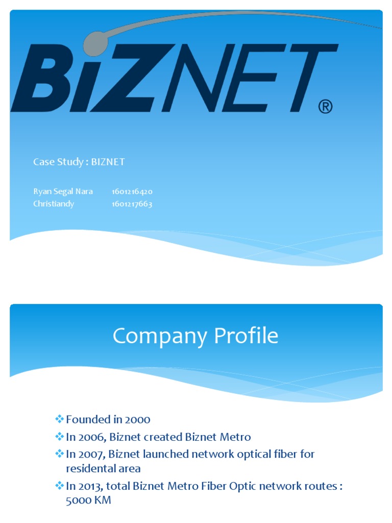 Biznet | Optical Fiber | Jakarta