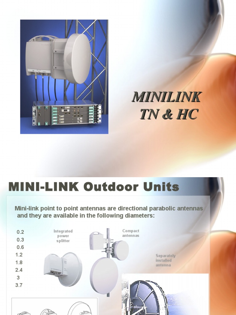 Ericsson MINILINK Equipments Antenna (Radio)
