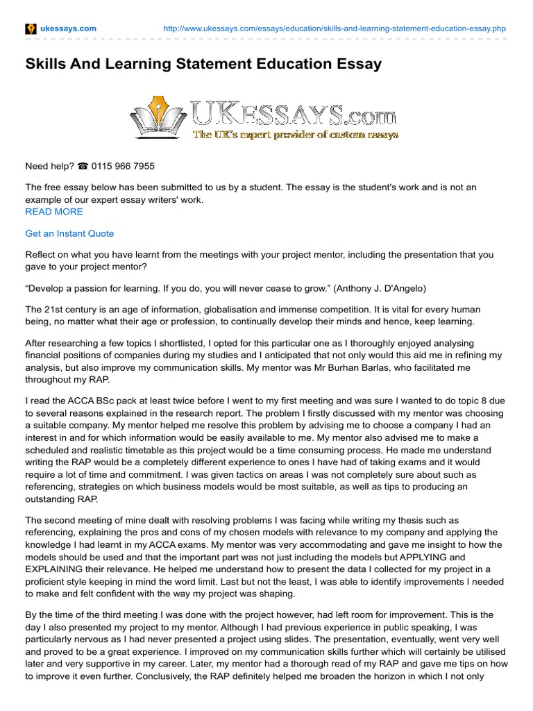 Pencil and paper assessment example picture