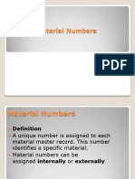 Understanding Material Numbers