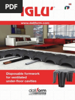 Iglu'® - Disposable Formwork For Ventilated Under-Floor Cavities