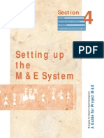 Setting Up The M&E System: Section