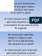 Am Trecut Prin Strâmtorare - Spre Mine Doamne Ai Privit