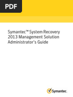 Symantec System Recovery 2013 Admin Guide