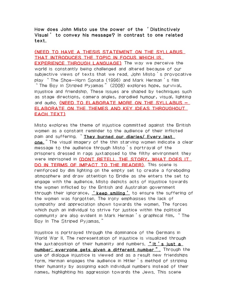 Free shoe horn sonata essay 08 image