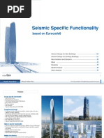Seismic Specific Functionality in Midas Gen - Eurocode