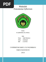 Download Makalah Cybersex by Ratih Purbaningsih Widarmayanti SN213080400 doc pdf