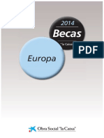 Bases Becas 2014 Europa CAIXA