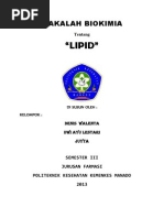 Download Makalah Biokimia LIPID by Dwi Ayu Lestari SN213087009 doc pdf