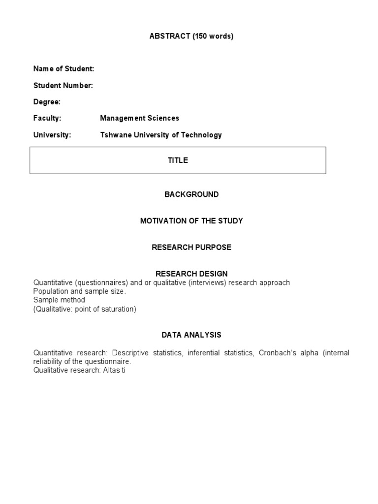 Abstract Template | PDF | Teaching Methods & Materials