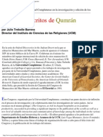 Trebolle Julio - Los Manuscritos de Qumran