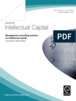 Bernard Marr Management Consulting Practice in Intellectual Capital 2005